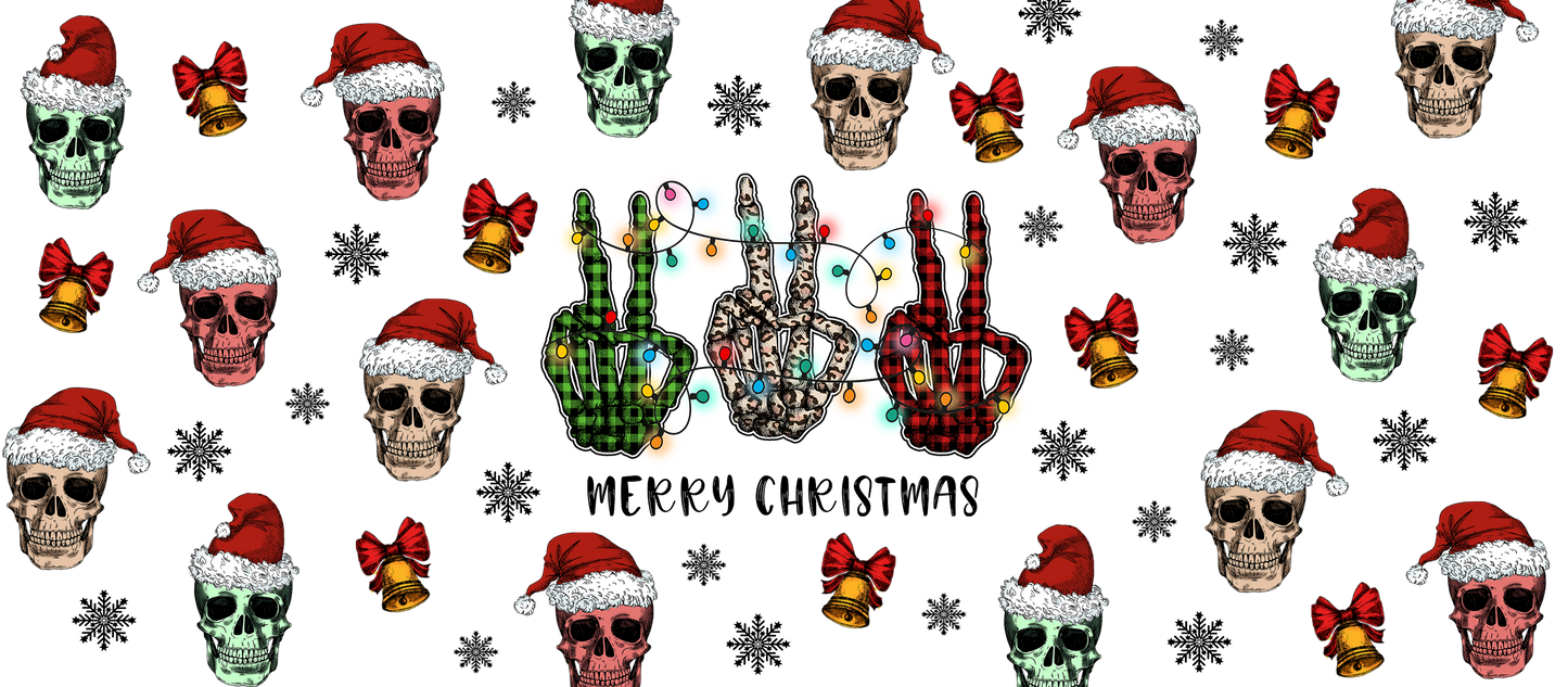Merry Christmas Skulls