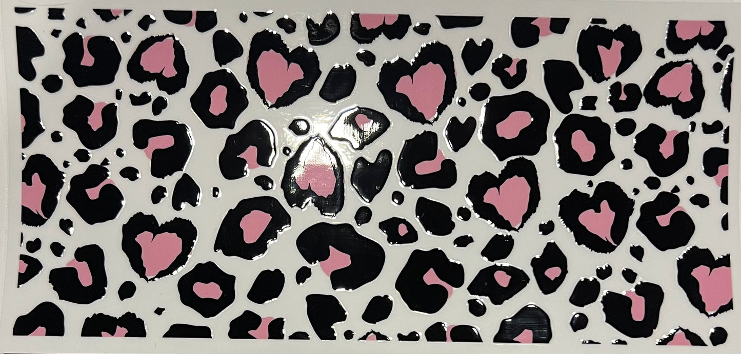 Dark pink Cheetah