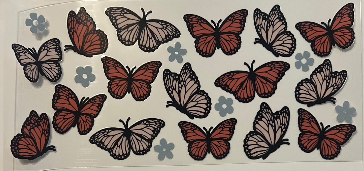 Butterflies and Flowers