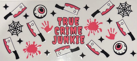 True Crime Junkie Pink Eyeball