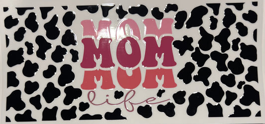 Mom - Cow Print