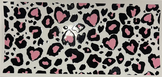 Dark pink Cheetah